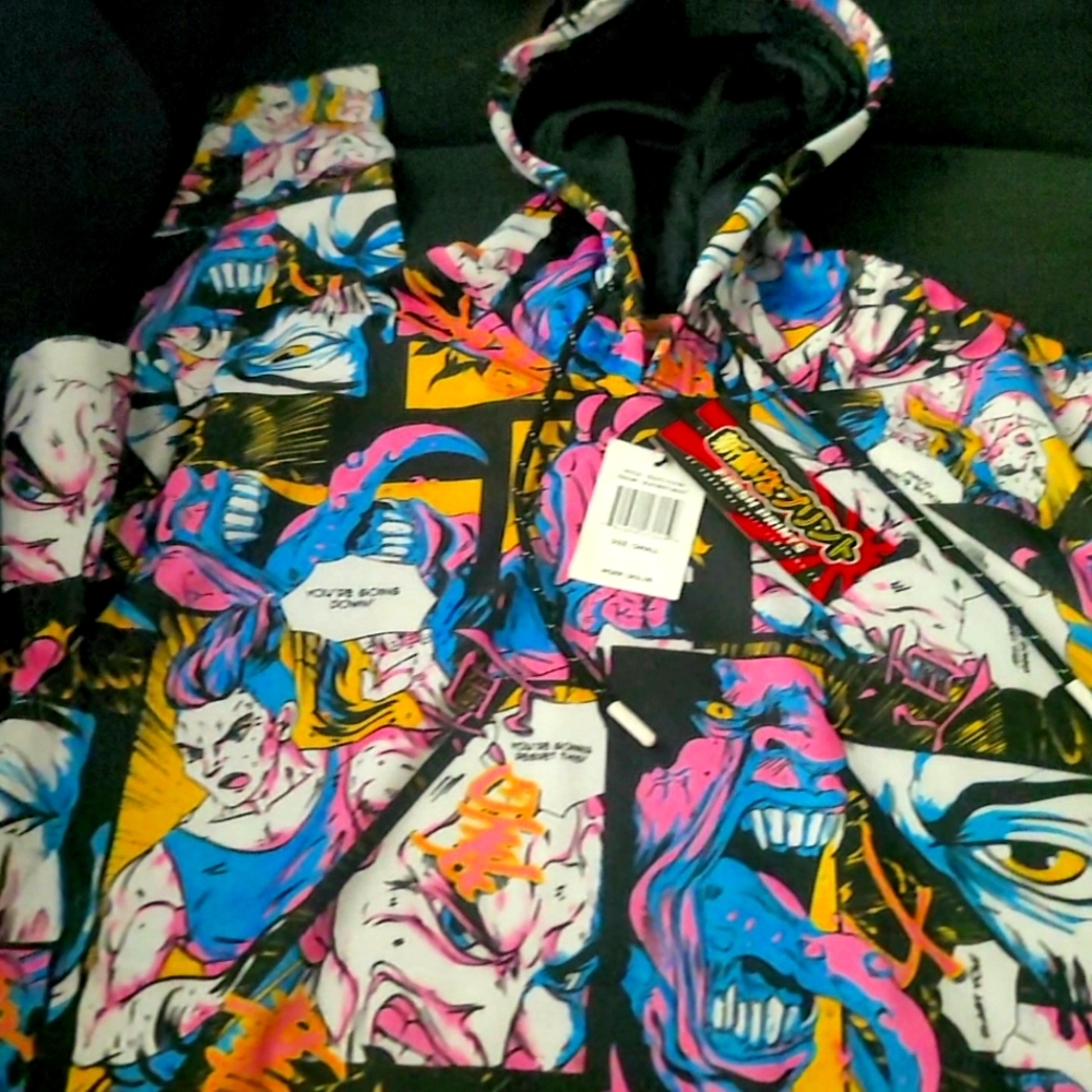 Sweatshirt Comic Book NEW SMALL LARGE XLARGE